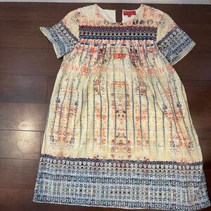 bhanuni from anthropologie colorful beaded Dress small
